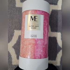 Soft pink scarf